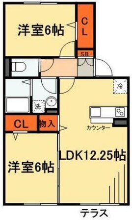 セントアンドリュースの物件間取画像